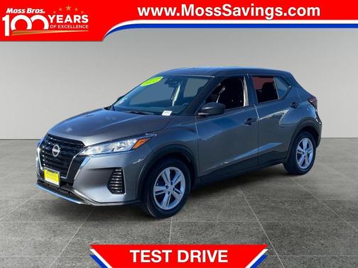 Gun Metallic 2024 Nissan Kicks S
