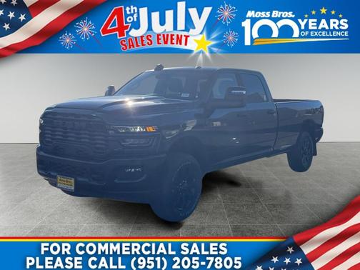 Forged Blue Metallic 2026 RAM 3500 Big Horn Crew Cab 4x4 8' Box