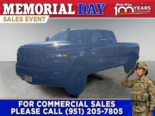 Forged Blue Metallic 2026 RAM 3500 Big Horn Crew Cab 4x4 8' Box