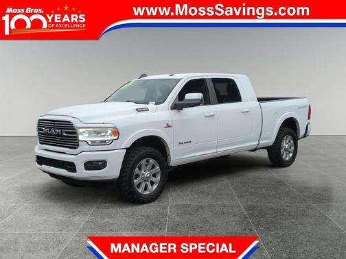 2019 RAM 3500 Laramie Mega Cab 4x4 6'4' Box