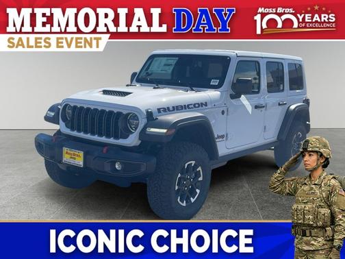 Bright White Clearcoat 2026 Jeep Wrangler Rubicon