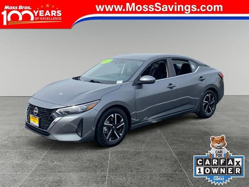 Gun Metallic 2024 Nissan Sentra SV