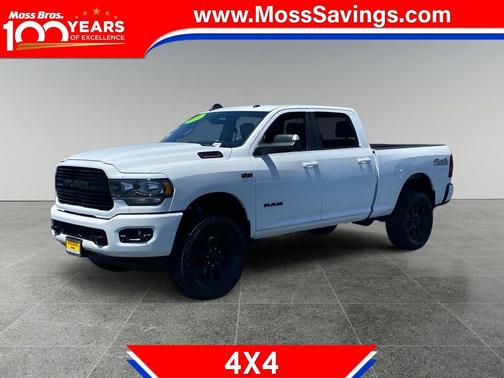 Bright White Clearcoat 2020 RAM 2500 Big Horn Crew Cab 4x4 6'4' Box
