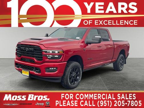 Molten Red Pearlcoat 2026 RAM 3500 Laramie Crew Cab 4x4 6'4' Box