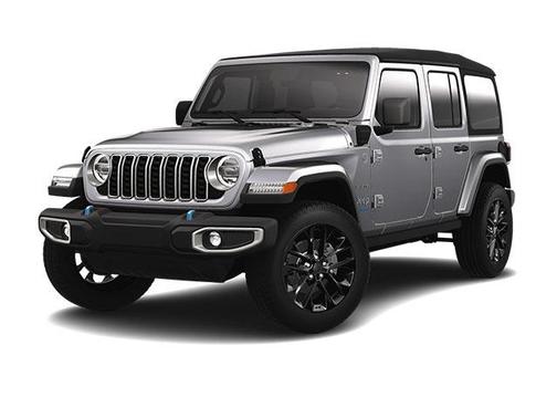 Silver Zynith Clearcoat 2024 Jeep Wrangler 4xe Sahara
