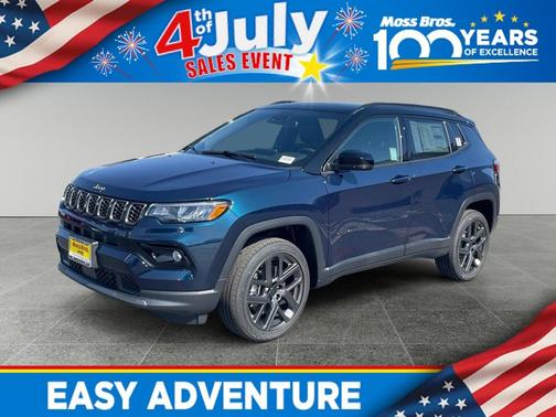 Fathom Blue Pearl Coat 2026 Jeep Compass Limited