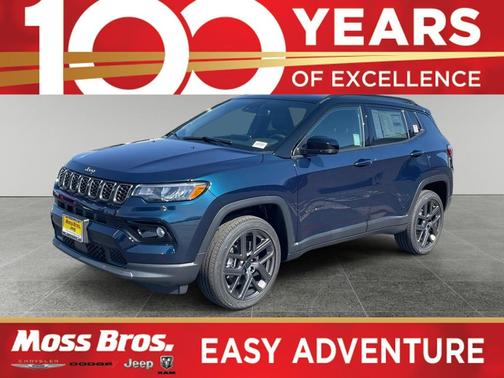 Fathom Blue Pearl Coat 2026 Jeep Compass Limited