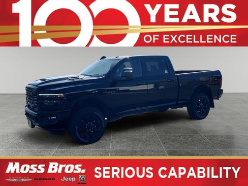 Diamond Black Crystal Pearlcoat 2026 RAM 2500 Laramie Crew Cab 4x4 6'4' Box