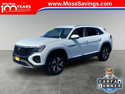 opal white pearl 2026 Volkswagen Atlas Cross Sport 2.0T SE