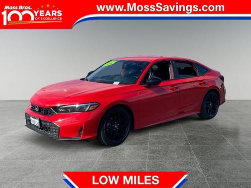 Rallye Red 2025 Honda Civic Sport