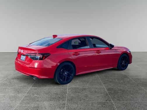 Rallye Red 2025 Honda Civic Sport