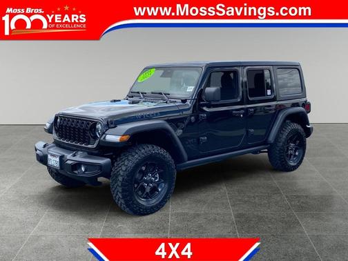 Black Clearcoat 2025 Jeep Wrangler Sport