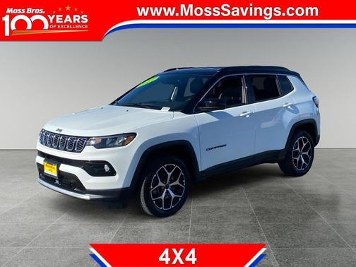 Bright White Clearcoat 2025 Jeep Compass Limited