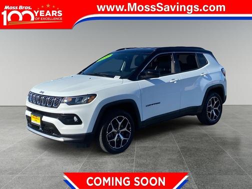 Bright White Clearcoat 2025 Jeep Compass Limited