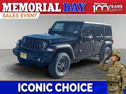 Black Clearcoat 2026 Jeep Wrangler Sport S