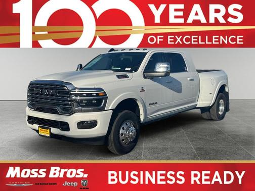 Bright White Clearcoat 2026 RAM 3500 Longhorn