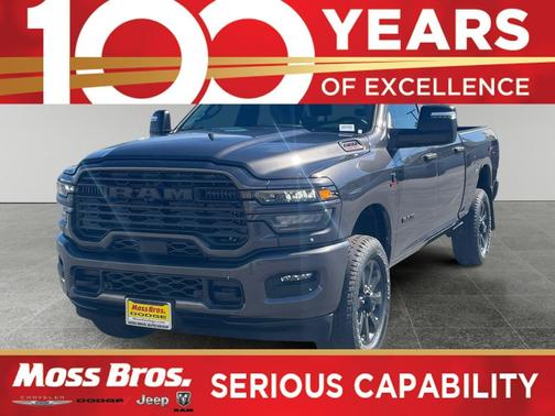 Granite Crystal Metallic Clearcoat 2026 RAM 2500 Big Horn Crew Cab 4x4 6'4' Box