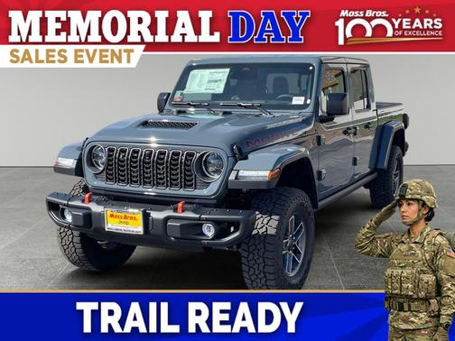 Anvil Clearcoat 2026 Jeep Gladiator Mojave X 4x4