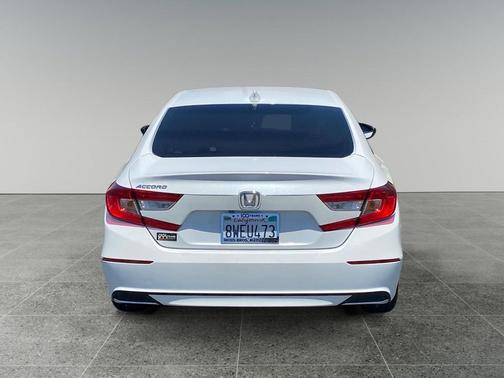Platinum White Pearl 2021 Honda Accord LX 1.5T