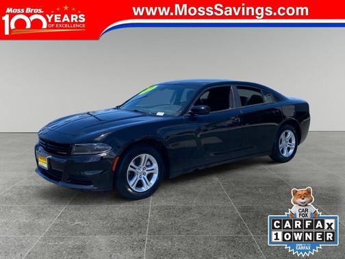 Pitch Black Clearcoat 2023 Dodge Charger SXT