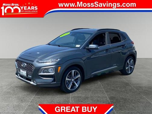 Thunder Gray 2019 Hyundai KONA Ultimate