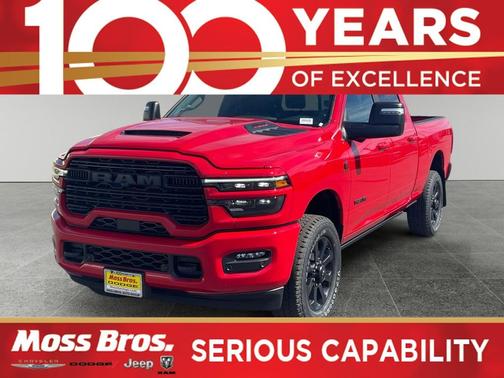 Flame Red Clearcoat 2026 RAM 2500 Laramie Crew Cab 4x4 6'4' Box
