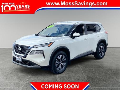 Pearl White Tricoat 2021 Nissan Rogue SV