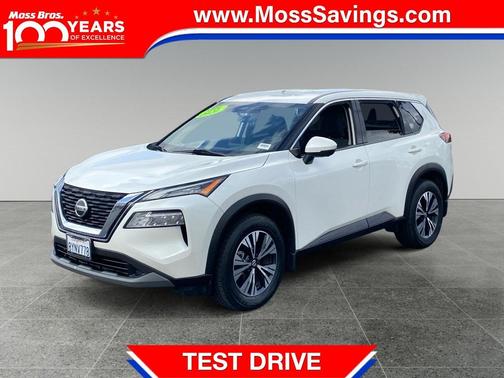 Pearl White Tricoat 2021 Nissan Rogue SV