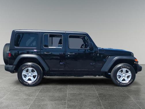 Black Clearcoat 2023 Jeep Wrangler Sport S