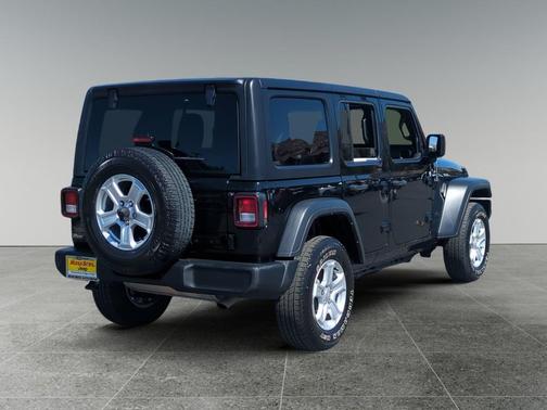 Black Clearcoat 2023 Jeep Wrangler Sport S