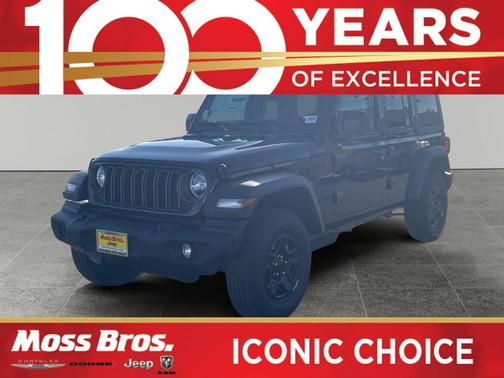 Black Clearcoat 2026 Jeep Wrangler Sport