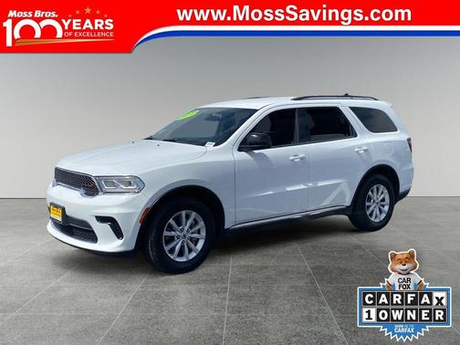 White Knuckle Clearcoat 2023 Dodge Durango SXT RWD