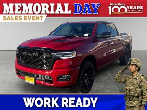 Molten Red Pearlcoat 2026 RAM 1500 Limited