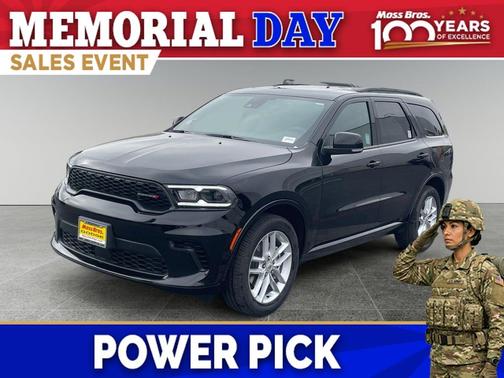 DB Black Clearcoat 2026 Dodge Durango GT Plus