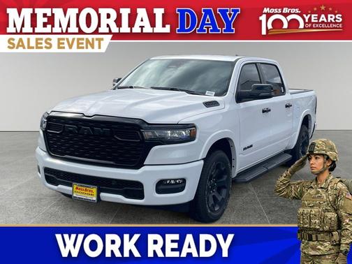 Bright White Clearcoat 2026 RAM 1500 Big Horn/Lone Star