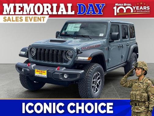 Anvil Clearcoat 2026 Jeep Wrangler Rubicon