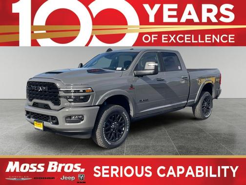 Ceramic Gray Clearcoat 2026 RAM 2500 Limited Crew Cab 4x4 6'4' Box