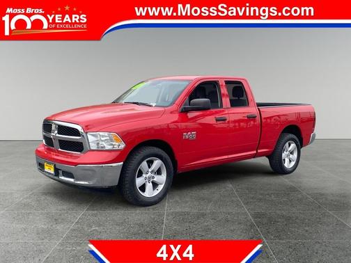 Flame Red Clearcoat 2024 RAM 1500 Classic SLT