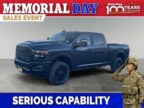 Forged Blue Metallic 2026 RAM 2500 Limited Crew Cab 4x4 6'4' Box