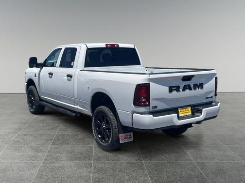 Bright White Clearcoat 2026 RAM 2500 Black Express Crew Cab 4x4 6'4' Box