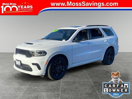 White Knuckle Clearcoat 2024 Dodge Durango R/T Plus RWD
