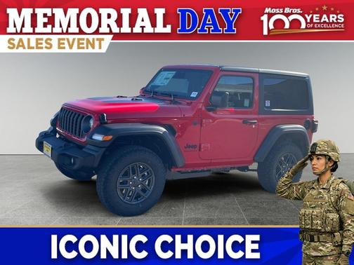 Firecracker Red Clearcoat 2026 Jeep Wrangler Sport S