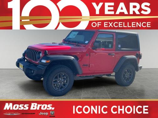 Firecracker Red Clearcoat 2026 Jeep Wrangler Sport S