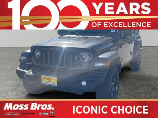 Granite Crystal Metallic Clearcoat 2026 Jeep Wrangler Sport