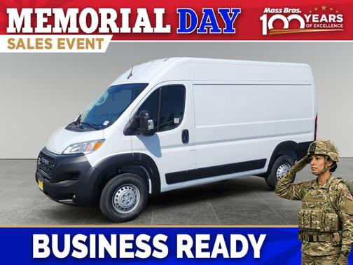 Bright White Clearcoat 2026 RAM ProMaster 2500 Tradesman