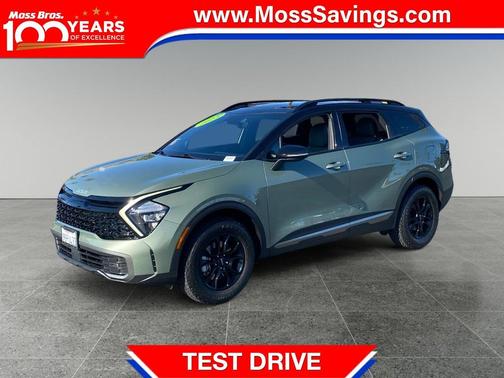 Jungle Green/Ebony Black Roof 2023 Kia Sportage S