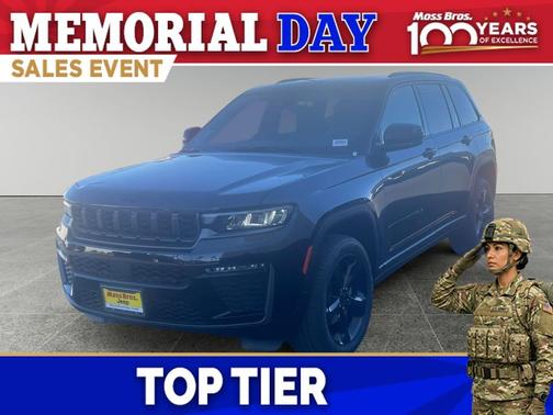 Diamond Black Crystal Pearlcoat 2026 Jeep Grand Cherokee Limited