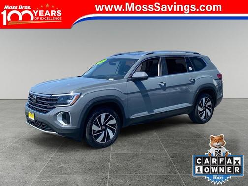 Platinum Gray Metallic 2025 Volkswagen Atlas 2.0T SEL