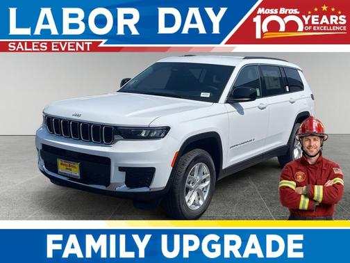 Bright White Clearcoat 2026 Jeep Grand Cherokee L Laredo