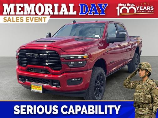 Molten Red Pearlcoat 2026 RAM 2500 Laramie Crew Cab 4x4 6'4' Box